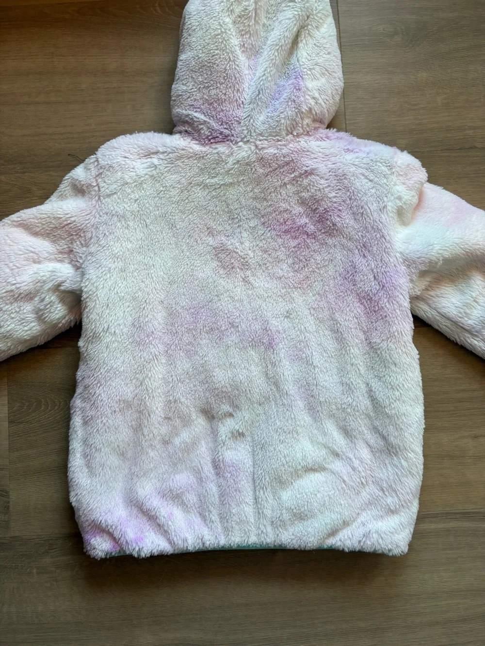 Eddie Bauer Kids Reversible Hooded Pure Puffer Jacket- size M